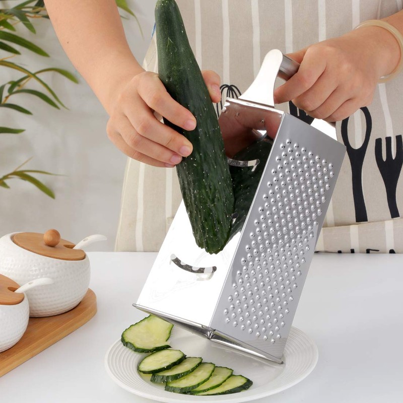 Buyer Star Cheese Grater, Cheese Grater, Cheese Sharpener, 4 Sided