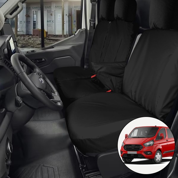 Soekodu Soekodu Sitzbezge kompatibel mit Ford Transit Custom 2013-2022 (3