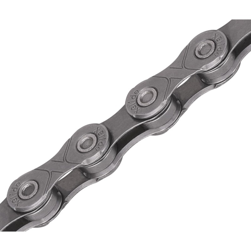 KMC xGlide 9, 10 & 11 Speed Chain, Grey, 126