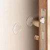 Door Slam Stopper Pad 30mm Transparent Door Cushion 9 Count 6ea
