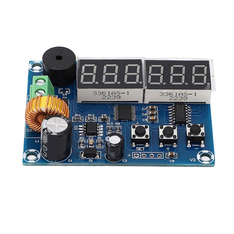 Power Display Module Programmable Voltage Remaining Percentage Display Module DC7‑80V
