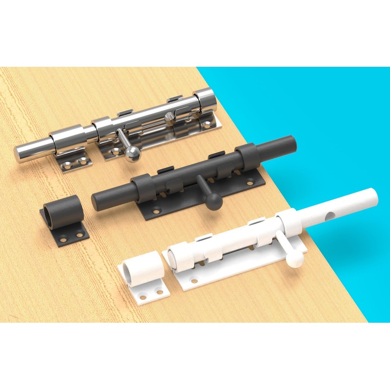 6in Sliding Bolt Gate Latch Keyless Entry Door Lock，Door Security