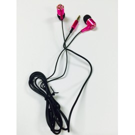 iHip IP-EBLING76-S Bling Bling Earphones - Silver