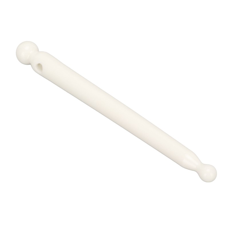 Manual Acupuncture Pen White Ceramic Face Body Acupressure Bar Deep