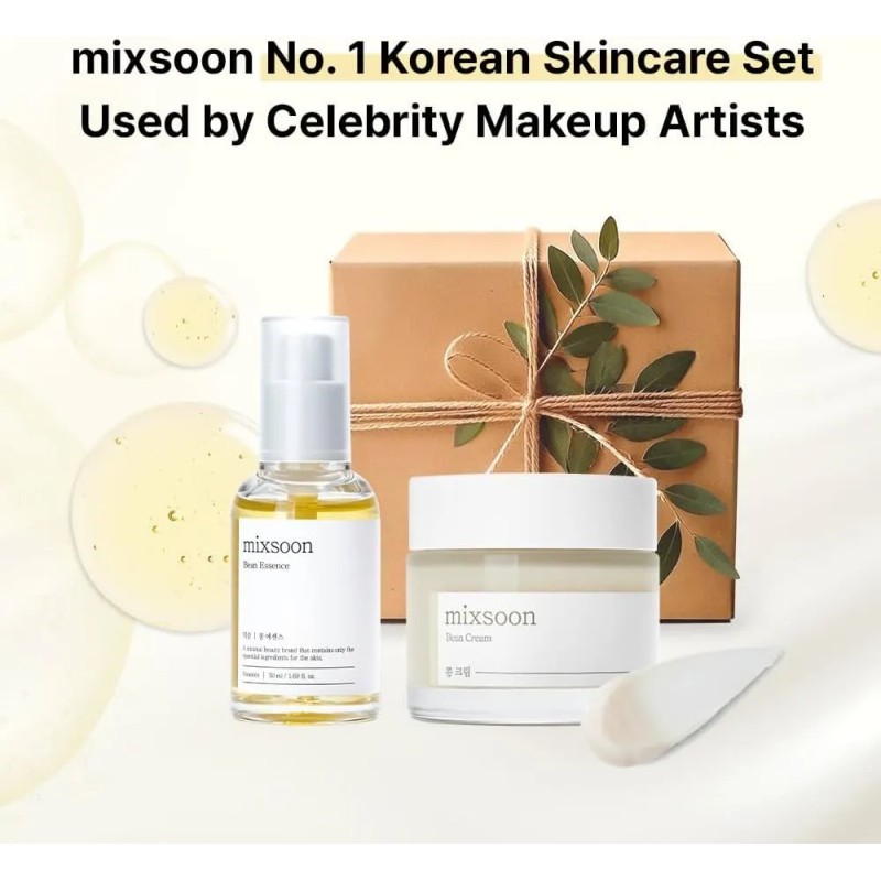 Mixsoon Bean Essence Duo Set Piel Seca Ultra Hidratante Q