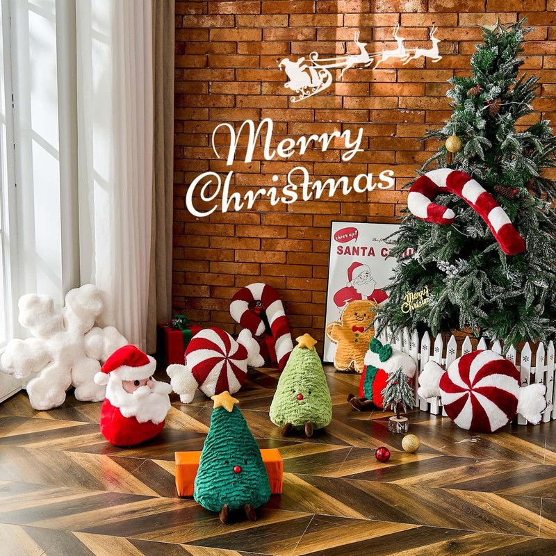 Uvvyui Christmas Tree Pillows Christmas Pillows Tree Shaped Throw Pillows