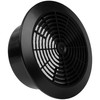 Vent Systems 6'' Inch - Black - Plastic - Dismantable