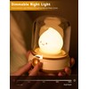 WANIDEA Ghost Campfire Night Light, Led Candles,Cute Kerosene Lamp,Halloween Decor