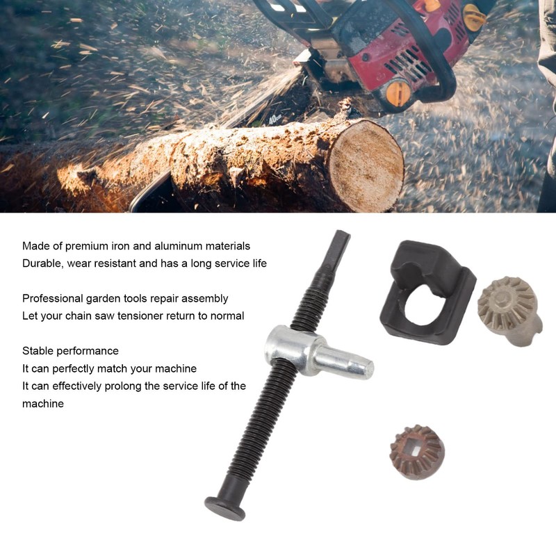 CHEOTIME Chain Bar Tensioner Adjuster Kit, Craftsman Chainsaw Parts Assembly