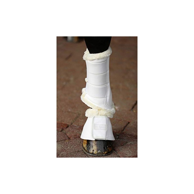 Pelisa Soft Tendon Boots White Cob (M)