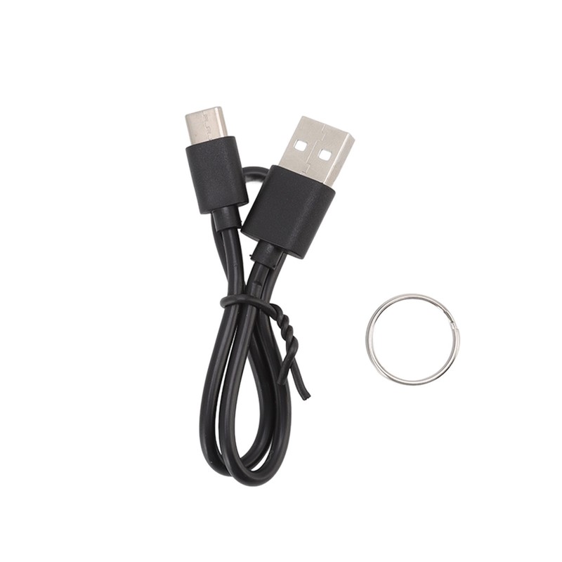 V3 Mini Keychain Flashlight USB Rechargeable Small Flashlight Outdoor Waterproof