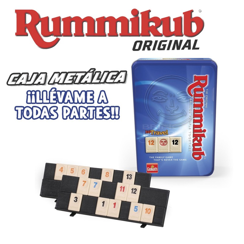 Goliath – Rummikub Reise-Set in Metalldose
