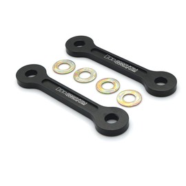 crazy sport 2020 Drop Lowering Links Kit For SUZ DRZ400SM DRZ400S DRZ400E 400 400E 400S 400SM Motorcycle KLX400 Rear Shock Absorber Cushion Lever Suspension Linkage Drop Link 2000-2021 (Black)
