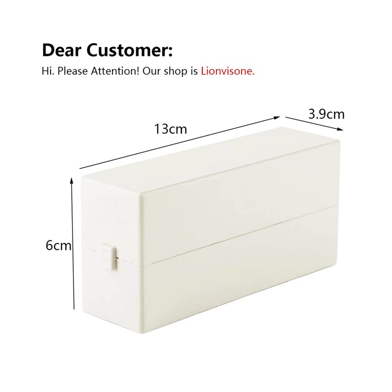 LIONVISON Nail Drill Bits Holder Case, 30 Holes Nail Drill