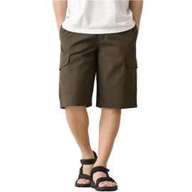 LIMITED SELECT Men's Shorts Climbing Shorts Outdoor, E6 Brown (Cargo), L