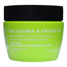 Luseta Mascarilla Capilar Macadamia Y Aceite De Argán 500 Ml