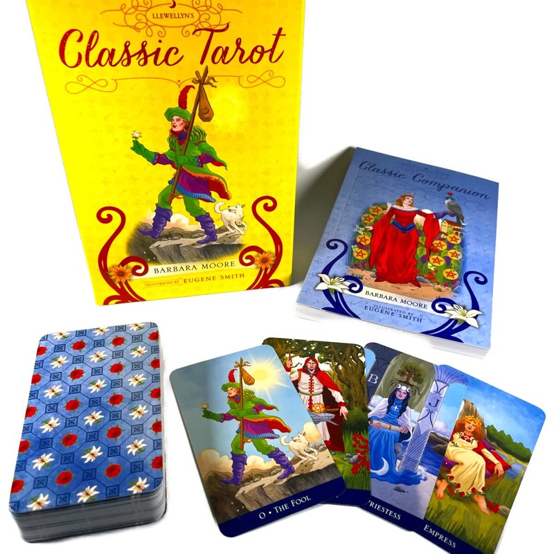 Tarot Cards, Weighted Edition, 78 Cards, Tarot Divination, Classic Tarot