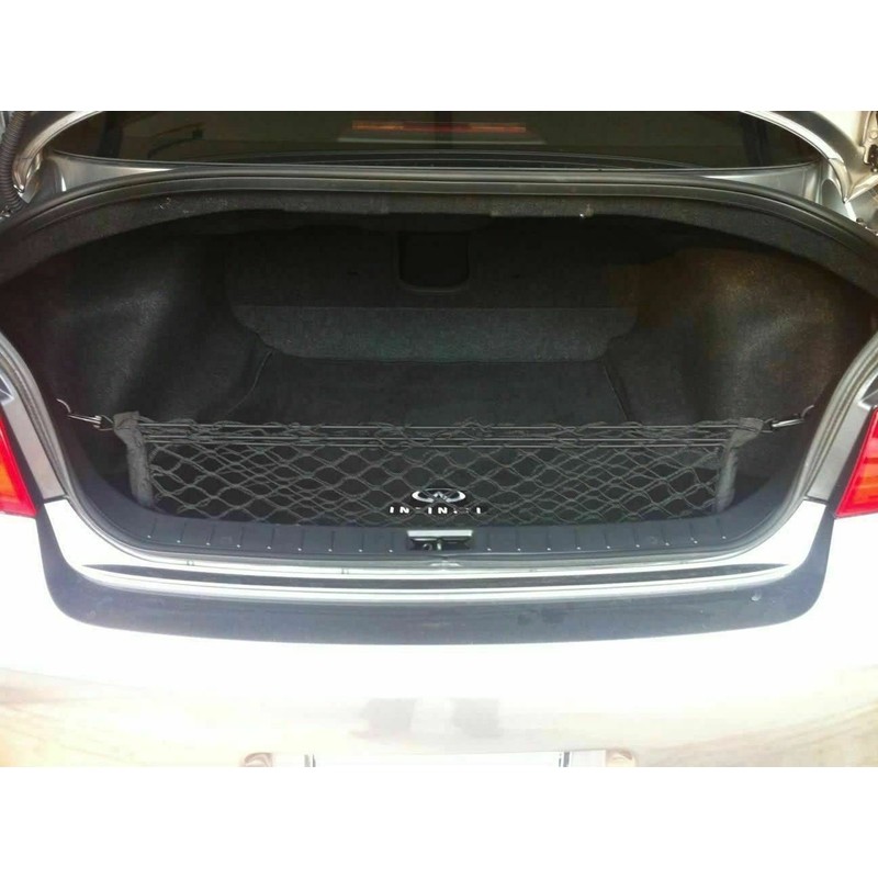 EACCESSORIES EA Trunk Organizer Cargo Net for Infiniti G35 G37