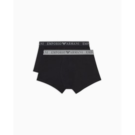 Emporio Armani Men's Swimming Trunks, black / black, L