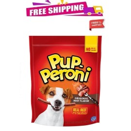Pup-Peroni Dog Snacks, Original Beef Flavor, 46 oz.