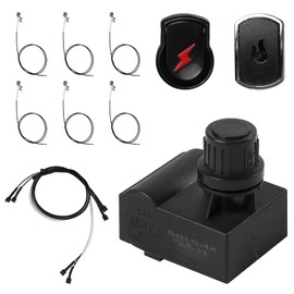 Barbqtime Ignition Kit for Charbroil Gas Grills, 4 Outlet Ignitor Module Replacement with Wires and 2 Push Buttons for Charbroil Grills, Ignition System for Char-Broil, Part G511-0055-W1