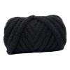 Hilo Grueso Grueso, Hilo De Punto Acogedor, Ligero, Negro