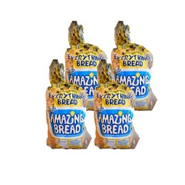 Jim's Amazing Everything Bread - All the spices of an everythingMade with Whole Cell Wheat / All Natural / 2lb Loaf - 4 Loaves Introducing Jim's Amazing Everything Bread, a delightful creation that's both wholesome and flavorful. Crafted with the finest Whole Cell wheat, this bread is designed to elevate your bread experience because it is made with whole cell wheat.