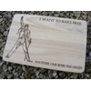 QUEEN FREDDIE MERCURY GIFT IDEA PREMIUM HARDWOOD WOODEN CHOPPING CUTTING