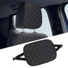 Hovom Car Headrest Cover, Soft Breathable Leather Front Seat Head