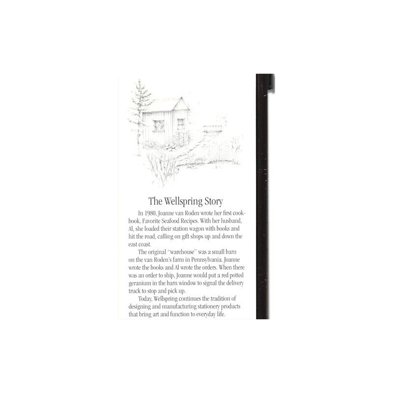 Damask Blue Magnetic Refrigerator Note Pad with Pencil