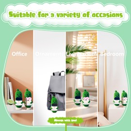 Positive cucumber emotional motivation crochet dolls, emotionally boosting gifts, are a cheering gift for friends, colleagues or children, and are the best choice for holiday parties (Mr. Cucumber)