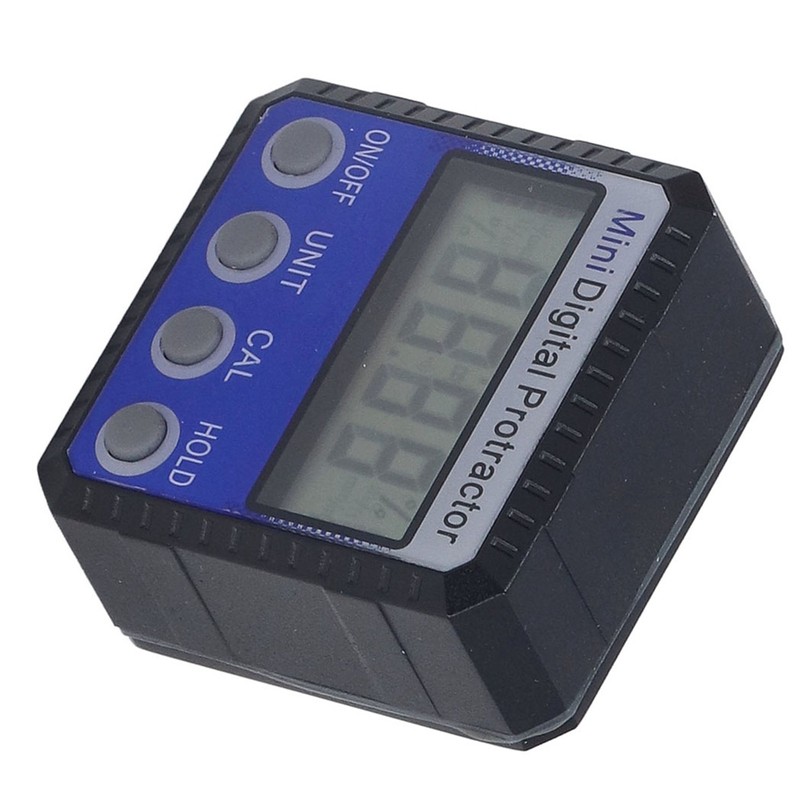 Digital Inclinometer Magnetic 360° 4 Units Portable Digital Angle Gauge