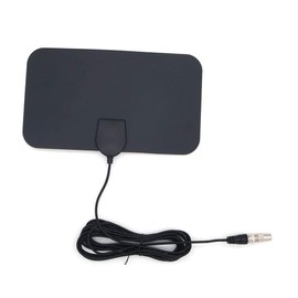 Fasizi Indoor Mini Digital TV Antenna 50 Mile Range Signal Amplifier F-TV Compatible HDTV 4K