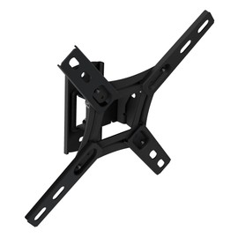 MAHARA Tilt & Turn TV Wall Bracket - TV Wall Mount for 12" – 39" TVs - TV Brackets with VESA Wall Mount Compatibility 75x75mm – 200x200mm - TV Wall Brackets Support Max 20kg - Black TV Bracket
