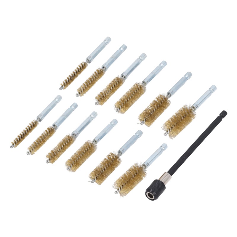 13 Pcs Bore Brush Set 8mm 10mm 12mm 15mm 17mm