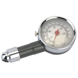 Onwon 100 PSI Tire Pressure Gauge with Integrated Hold Valve, Heavy Duty Tire Inflator Gauge Accurate for Any Car, Truck, RV, Motorcyle, Bicycle