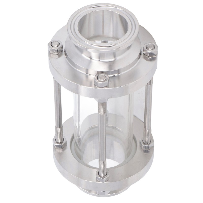 In Line Sight Glass Food Grade 304 Stainless Steel Omnidirectional