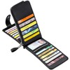 JEEBURYEE Card Case, Men's, Women's, Long Wallet, Thin, Magnetic Prevention,