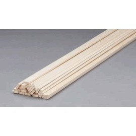 Balsa Wood Shop Spruce 1/8 X 3/8 X 36in (10)
