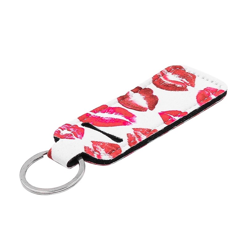 Namvo 10pcs Lipstick Set Lip Balm Holder Keychain Women Car