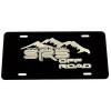 BLVD Toyota SR5 Mountains Car Tag Diamond Etched on Black