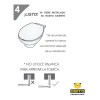 Juego De Tornillos Para Asiento Wc Pm96 Cabeza Cuadrada