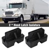 Hoypeyfiy A17-13666-000 Hood Latch Isolator Replacement for Freightliner Columbia 2001