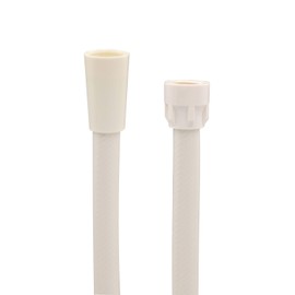 367-710 カクダイ シャワホース(1.6m) 樹脂アダプター Cクリーム 1761ai 白 ホース径:内径11×外径16mm、長さ:1.6m