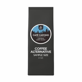 Cafe Capomo Herbal Coffee Alternative, Caffeine & Acid Free, Classic Dark Roast, 3 oz. From Tattva’s Herbs
