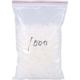 Tapa de Tinta, 1000 Unids/Bolsa Tatuaje Tapa de Tinta Taza de plástico Microblading Pigmento Accesorios Titular Contenedor 3 Tamaños(#3)