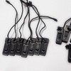 Jowxsx 5Pcs Black Surfboard Fin Clips Replacement Surfboard Fin Buckle