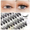 Bodermincer 20 Root Thickness 0.07mm C Curl 3D Individual Eyelashes