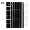 Non Slip Grip Stickers GRIPLUS Rectangle (Gray, 100×148mm(3.9×5.8inch))