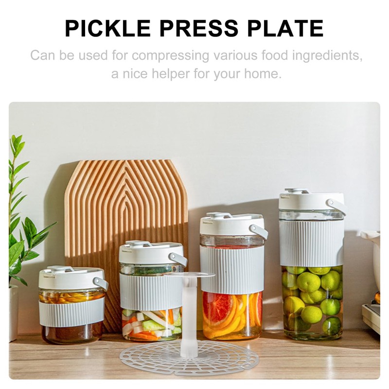 PRETYZOOM Pickle Press Pickle Jar Press Tool Pickle Jar Part